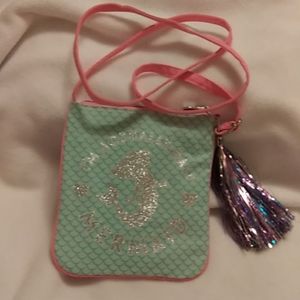 Justice Purse, approx 6.5" wide x 7.5" length, Color Multi